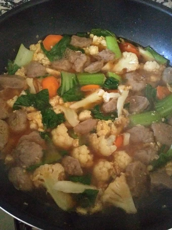 Cara Gampang Membikin Resep Capcay Baso Kuah Kecap yang Menggugah Selera Anti Ribet, Mantap Sekali