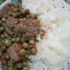 A picture of Rice beef minji.