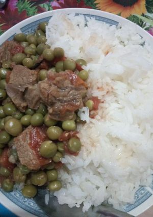A picture of Rice beef minji.