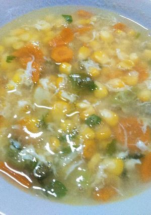 Foto resep Sup jagung