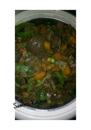 A picture of Vegetable_Kidney Sauce.