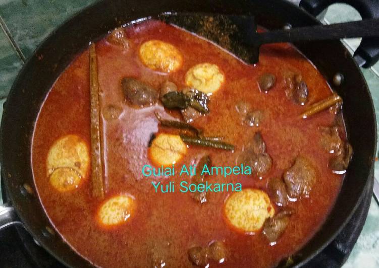 Resep Gulai Ati Ampela Anti Gagal