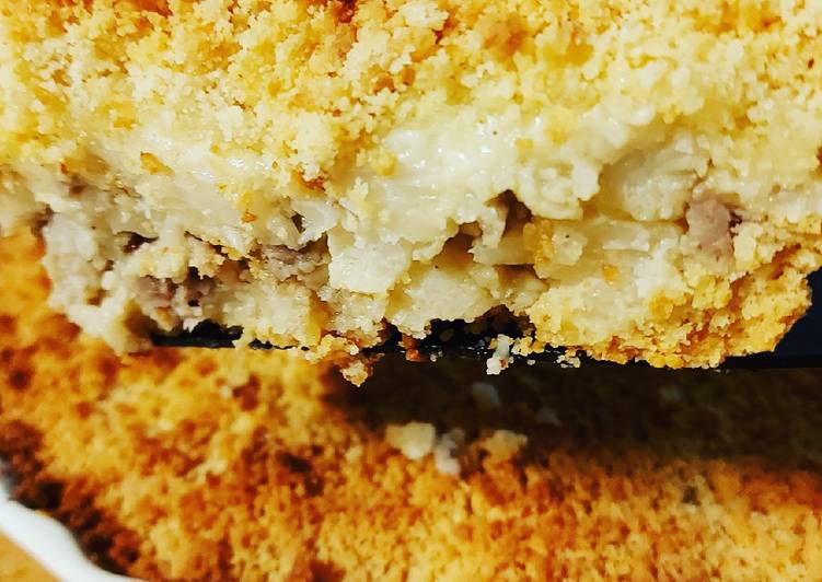 Step-by-Step Guide to Prepare Favorite Sbriciolata salata con salsiccia e cavolfiore