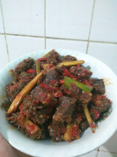 Foto resep Babat Paru Gongso Mercon