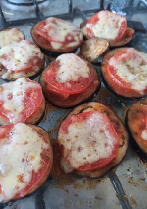 Foto de Pizza de berinjela
