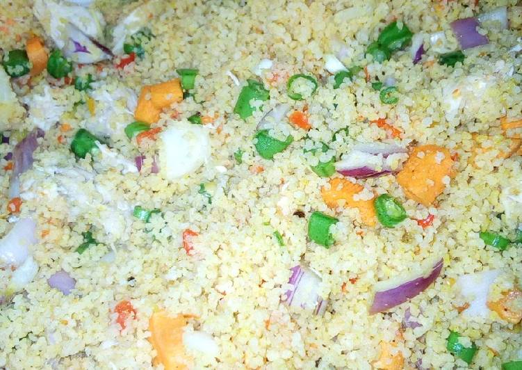 Steam cous cous