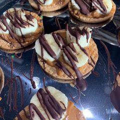 A picture of Banoffee bites.