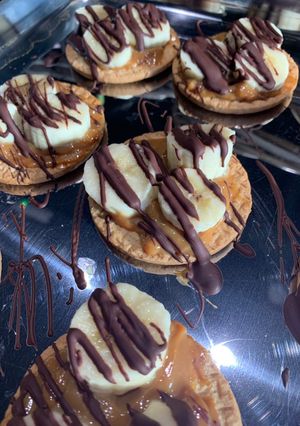 A picture of Banoffee bites.