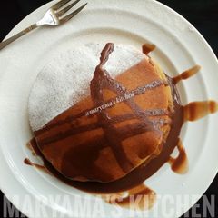 A picture of Eggless pancake😍.