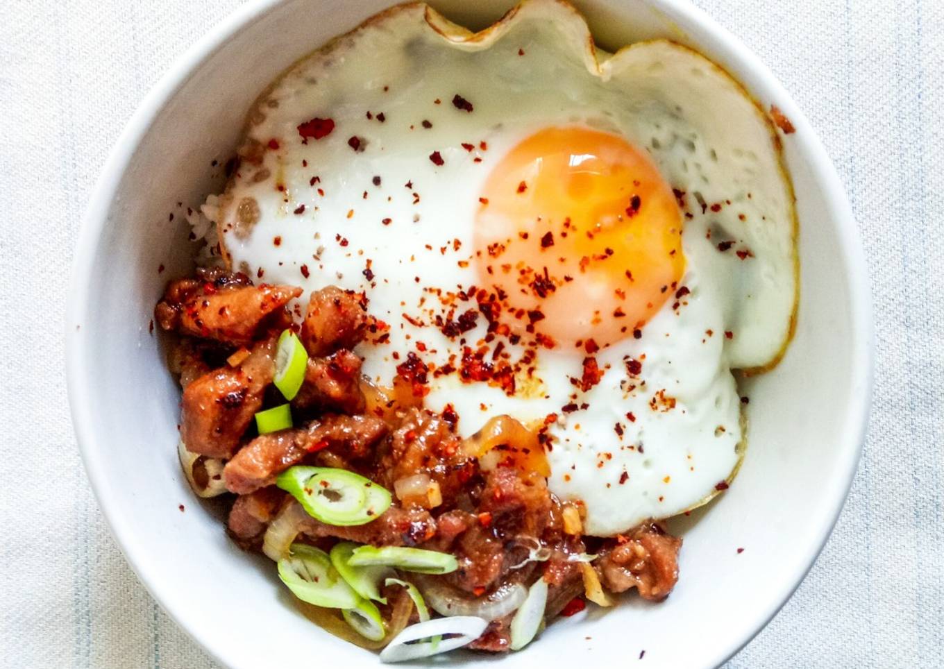 Pork bowl