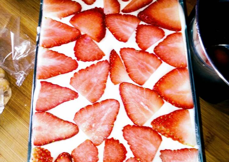 Tiramisú de Fresas