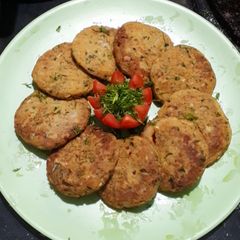 A picture of Mackeral cutlets.