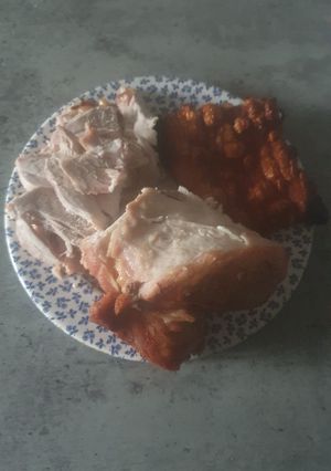 A picture of Boneless Pork Leg Joint for Crackling.