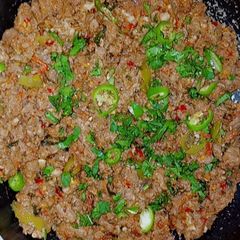 A picture of Handi Qeema.