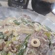 Bondiola a la cerveza negra con crema