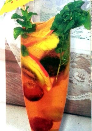 صورة لوصفة شمبانيا سعودي 🍹⛅💜