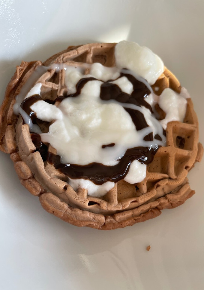 Una foto de Mini gofre saludable