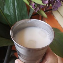 A picture of Namkeen lassi.