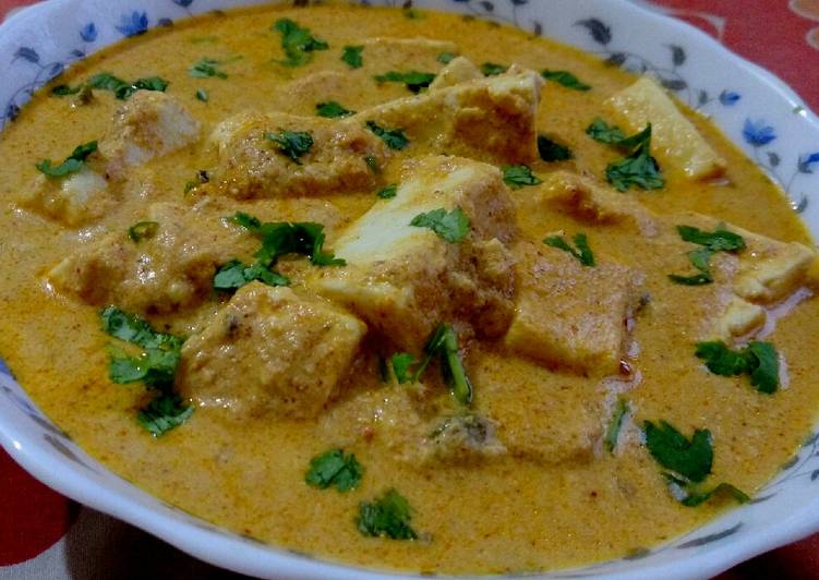 Steps to Prepare Homemade Paneer Butter Masala