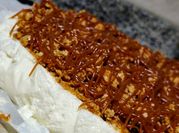 Una foto de cheesecake sin azucar