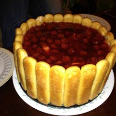 A picture of Fruit & Cheese Torte.