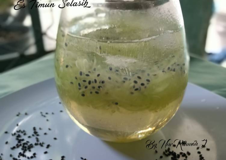 Resep Es Timun Selasih, Lezat Sekali