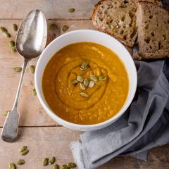 A picture of Butternut Squash Soup.