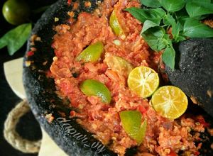 Foto resep SAMBEL LEMON CUI / jeruk kunci (#pr_recooksambal)