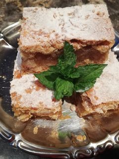 Almás-diós pite recept fotója