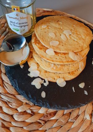 Une photo de Pancakes au miel