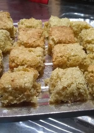 Una foto de Masitas o bocaditos de coco y avena sin harina