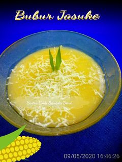 Foto resep Bubur Jasuke (Jagung, susu, keju)