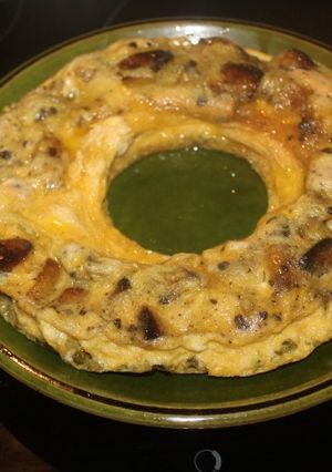 Una foto de Tortilla de patatas cocidas y espárragos