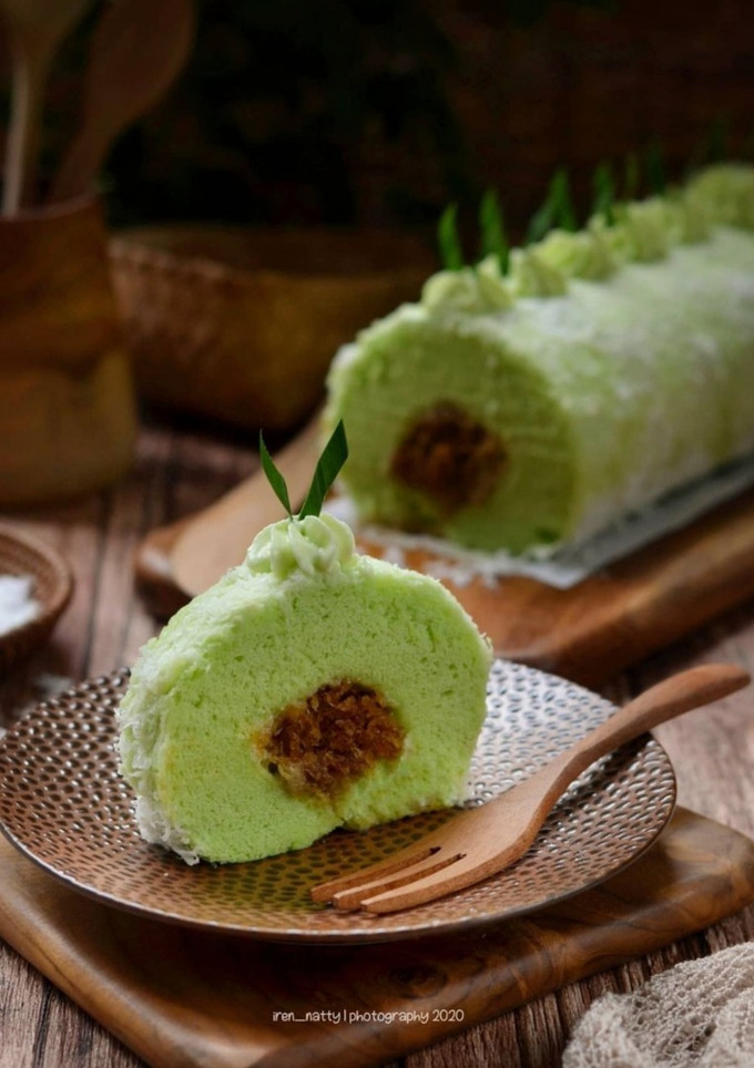 Foto resep Klepon Roll Cake