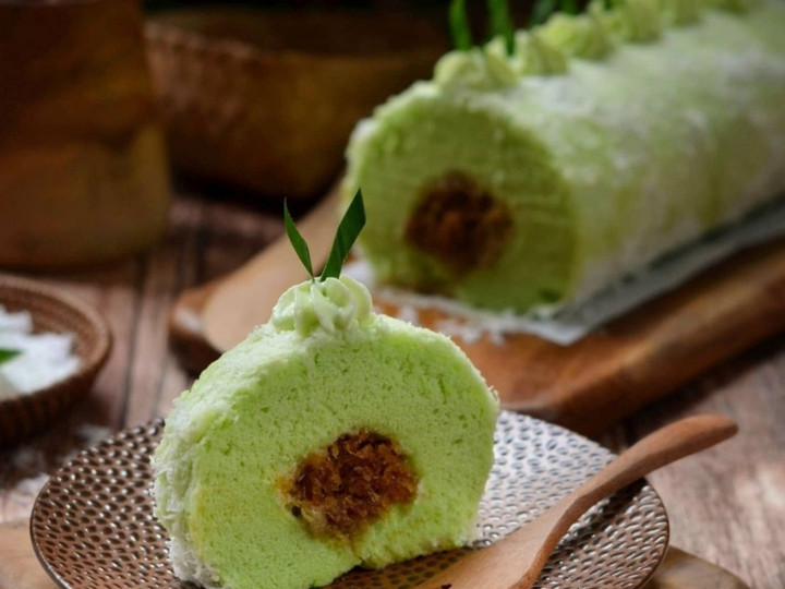 Cara Gampang Menyiapkan Klepon Roll Cake, Bisa Manjain Lidah
