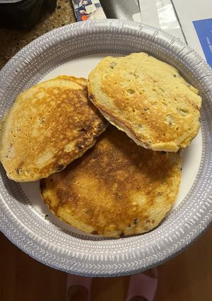 A picture of Cottage Cheese Pancakes.