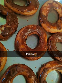A picture of Homemade Donuts.