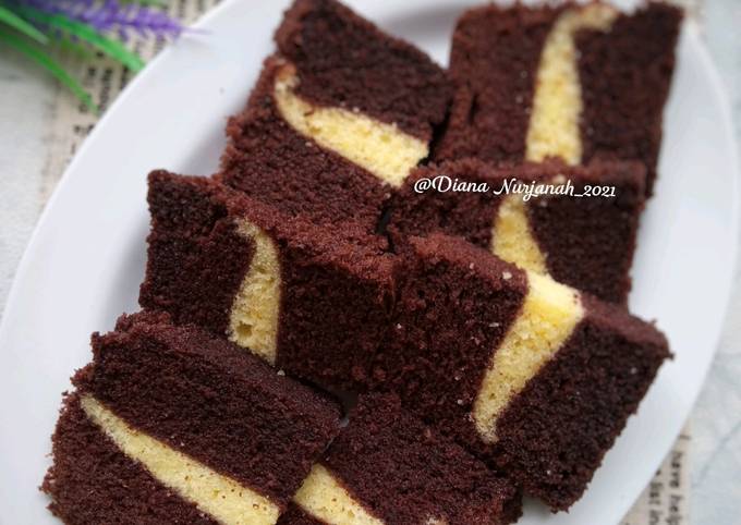 Brownies Cokelat Keju Kukus