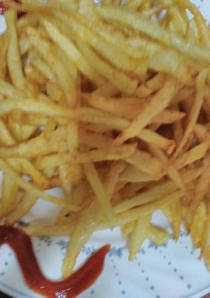 A picture of Crispy and Delicious French Fries 🍟 Made Easy 👌.