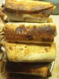 Broccoli, Ham and Cheese Fried Burritos