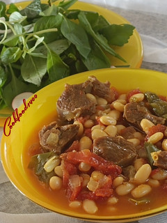 عکسی از دستور خوراک لوبیا سفید