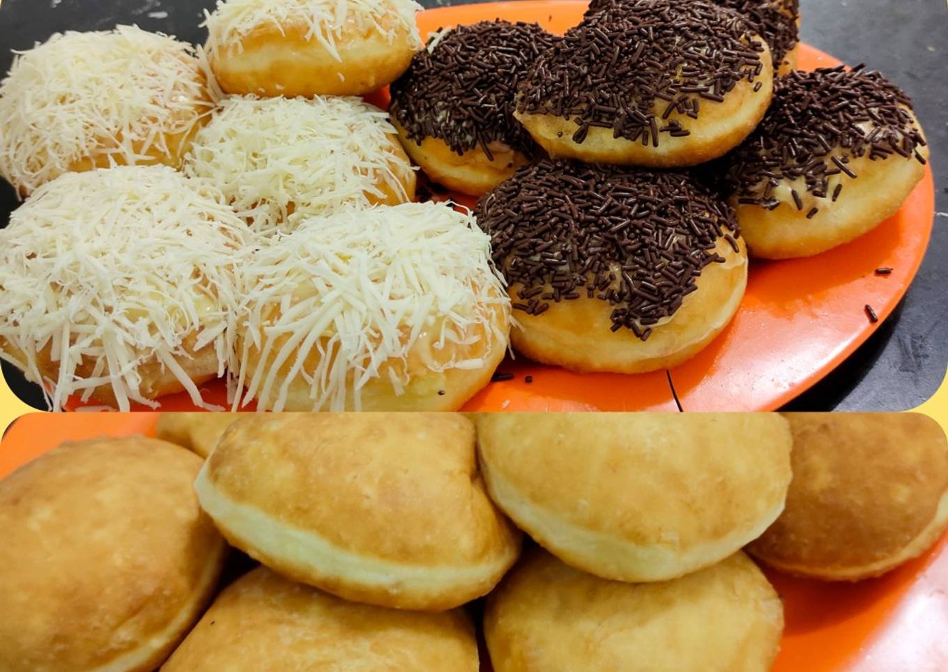 Donat takaran sendok tanpa mikser tanpa timbangan by.Nia