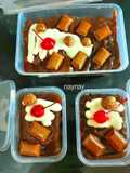Banana Chocolate Cake Dessert Box