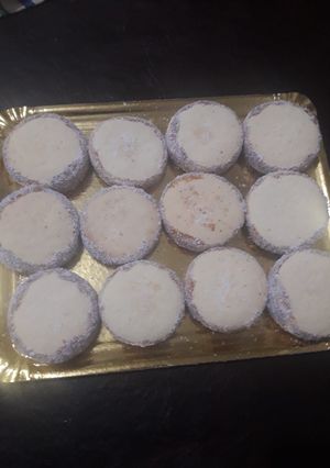 Una foto de Alfajores de maizena caserita