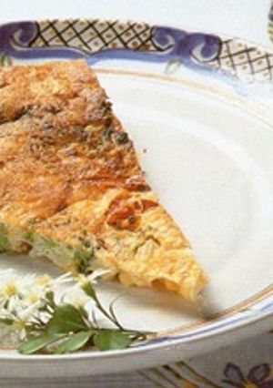 Una foto de Tortilla de vegetales