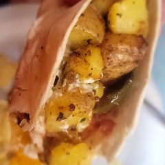 A picture of Roasted Potato, Egg & Chz Taco/Burrito.