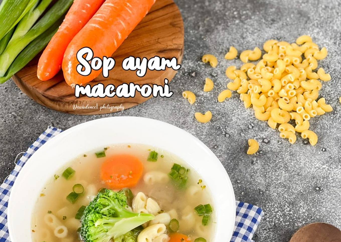 Sup ayam macaroni