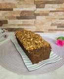 Budín de banana con crumble