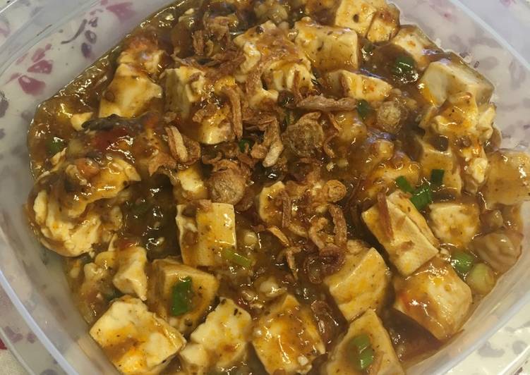 Resep: Mapo tofu Szechuan Udang #chinessefood yang Renyah