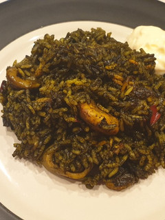 Una foto de Arroz negro